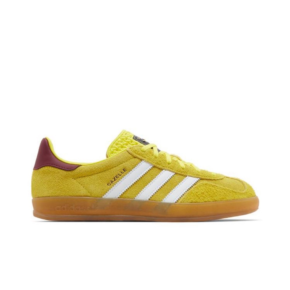 NWT Adidas Gazelle in yellow collegiate original box included